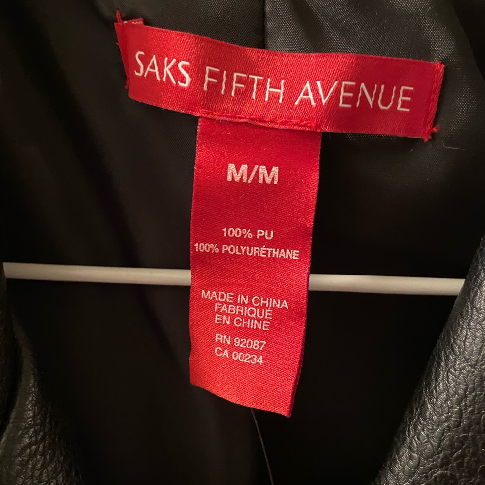 Faux leather vest - Picture 9 of 15